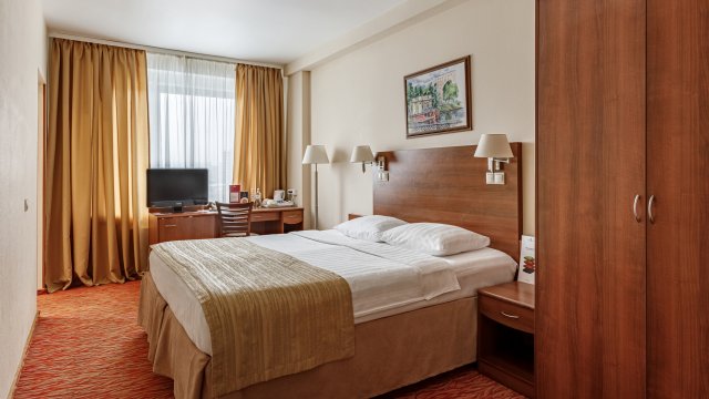 123 comfortable rooms of various categories